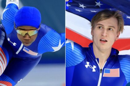 American speedskaters Erin Jackson, Jordan Stolz reflect on Winter Olympics, patriotism
