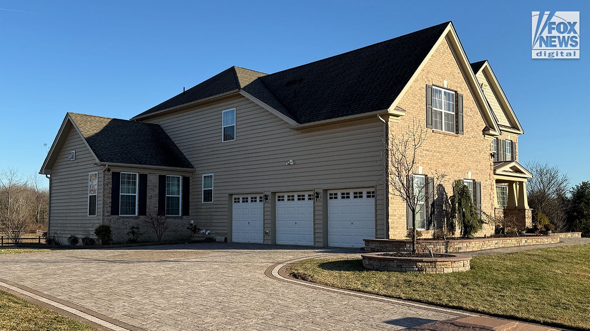 Exterior of Ibrahim Kayumi family's home