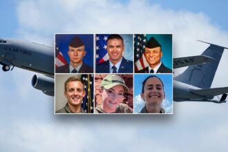 Pentagon identifies 6 US airmen killed in refueling tanker crash in Iraq after midair collision