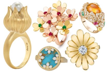 Flower rings: Spring’s petal-perfect jewelry trend