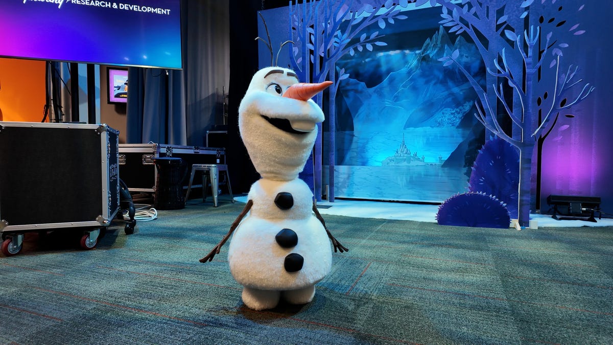 Disney and Nvidia Combine on Robotics and AI to Bring Olaf Droid to Life