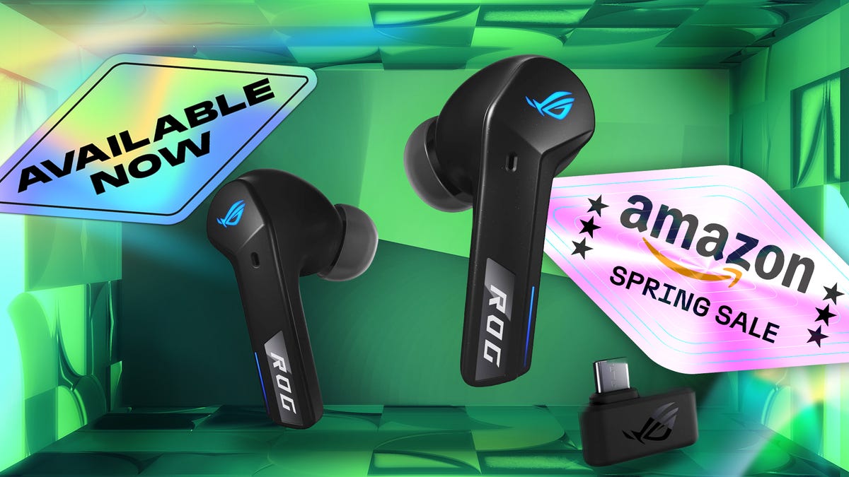 Save  and Get a Free Game With Asus ROG Cetra Wireless Dual-Mode Gaming Buds