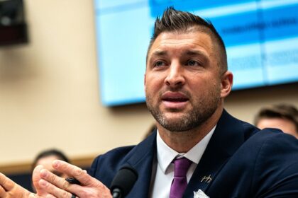 Tim Tebow urges Congress to fight child trafficking, abuse in emotional plea: ‘Darkest hour of need’