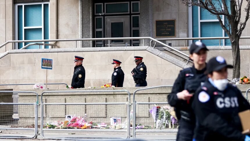 US consulate in Toronto struck by gunfire, police say; no injuries reported