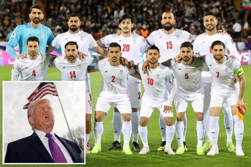 Trump doesn’t believe it’s ‘appropriate’ for Iran men’s soccer team to join World Cup