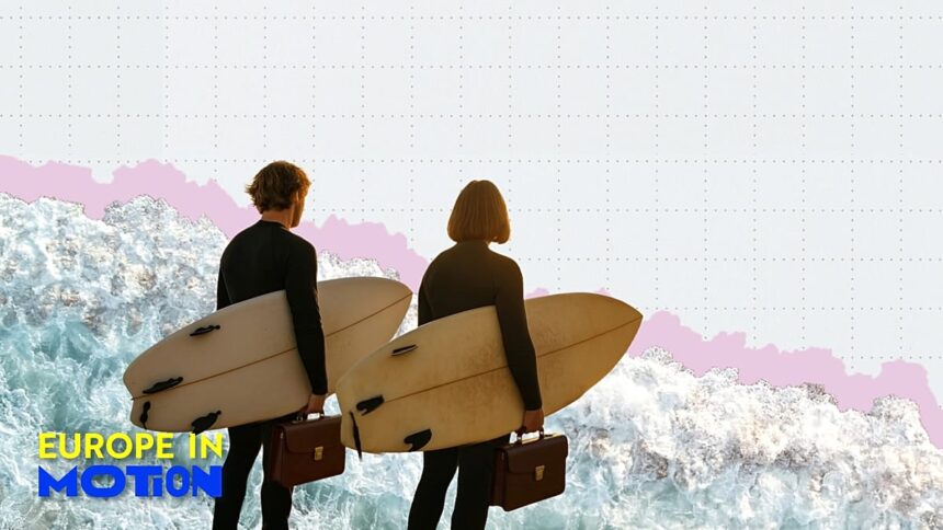 Which European countries have the most teenage entrepreneurs?