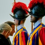 France’s Macron and Pope Leo XIV hold first meeting at the Vatican