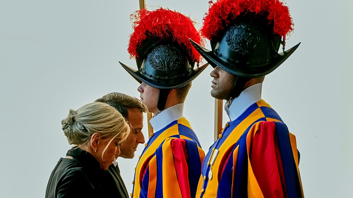 France’s Macron and Pope Leo XIV hold first meeting at the Vatican