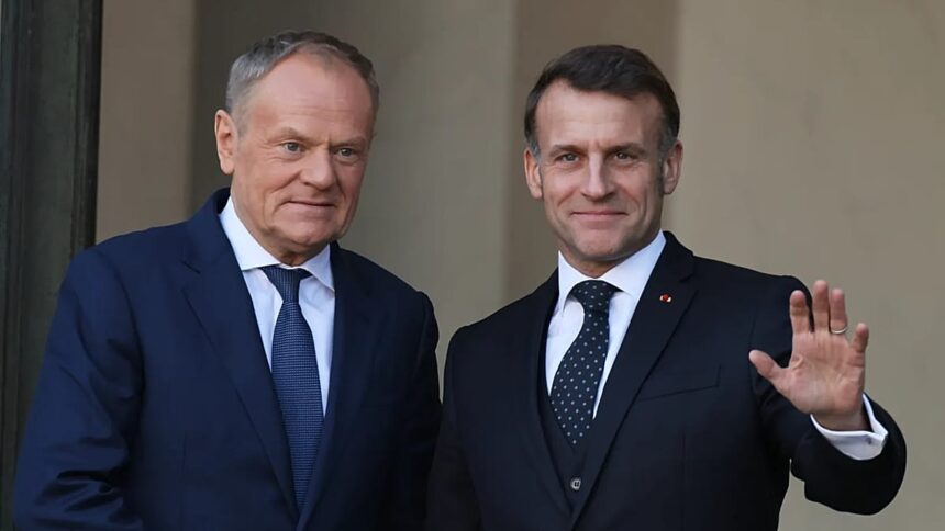 France and Poland discuss boosted defence ties as US wavers on Europe