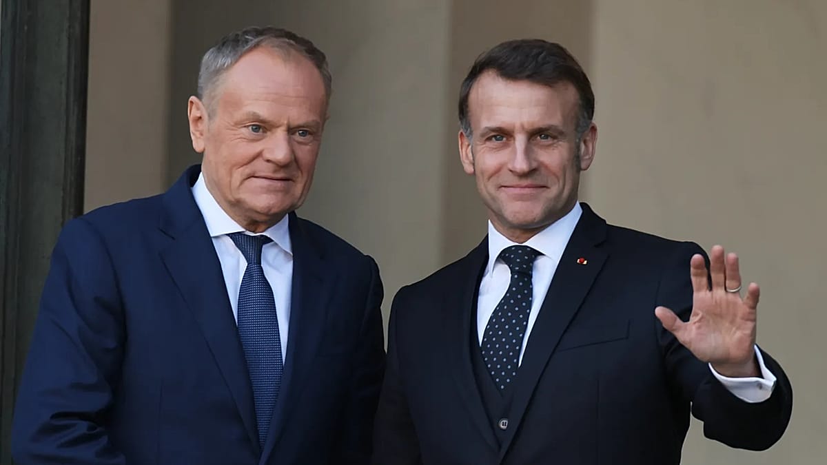 France and Poland discuss boosted defence ties as US wavers on Europe