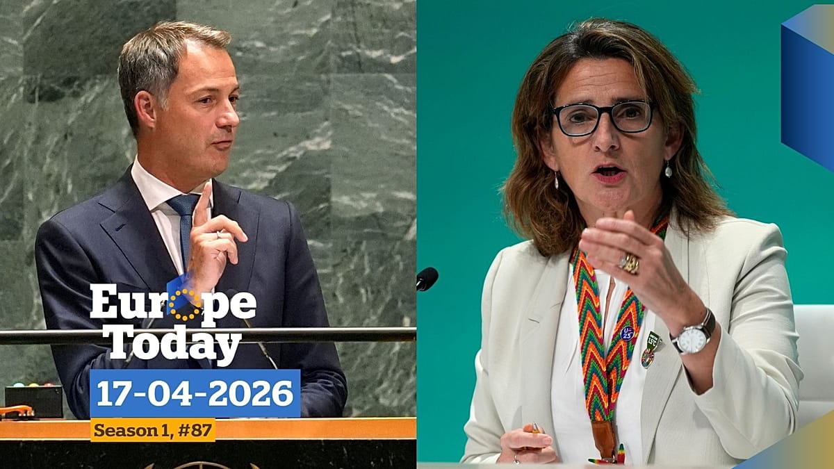 Teresa Ribera, Alexander De Croo speak exclusively to Euronews