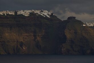 Santorini introduces restrictions as volcanic activity is monitored