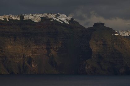 Santorini introduces restrictions as volcanic activity is monitored