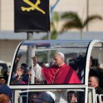Pope Leo XIV heads to historical shrine, center of African slave trade