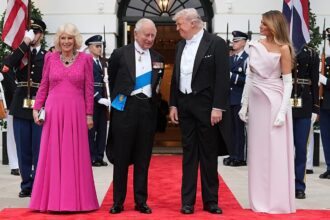 King Charles III celebrates UK-US alliance at White House state dinner