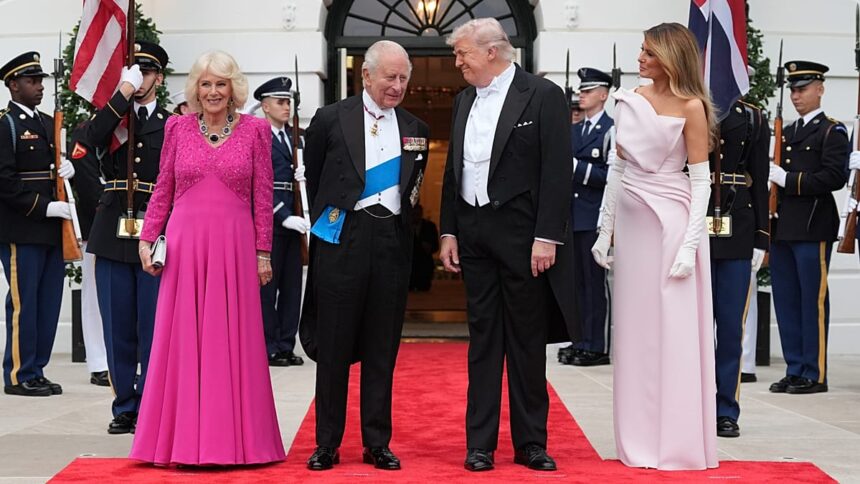 King Charles III celebrates UK-US alliance at White House state dinner