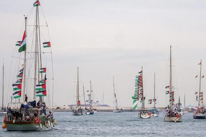 Flotilla carrying activists and aid for Gaza sets sail from Spain
