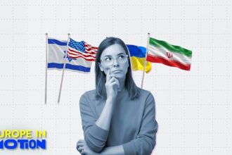 How do Europeans’ political views shape their opinion of the Iran war?