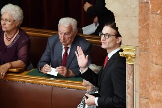 Son of Hungary’s outgoing prime minister discharged from military