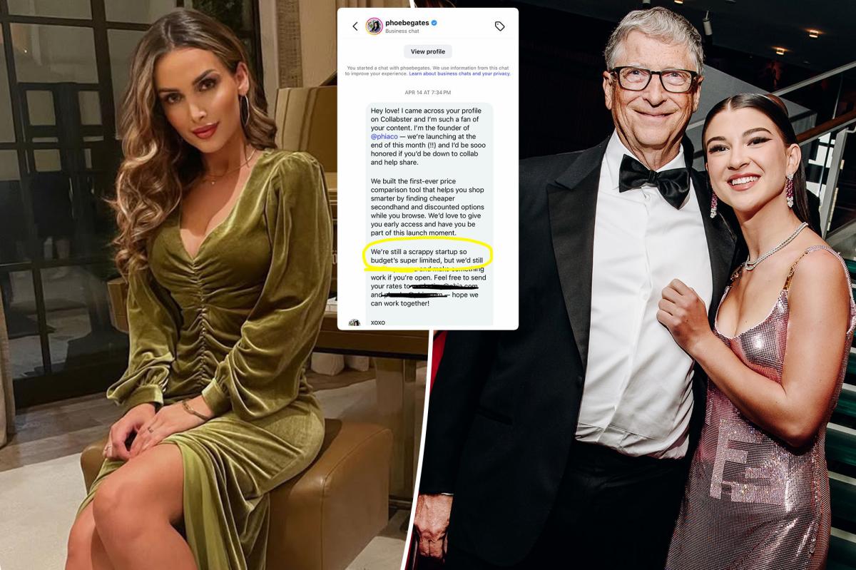 Nepo or Cheapo? Bill Gates’ daughter Phoebe blasted for alleged 0 haggling scheme: ‘She’s a cancer’
