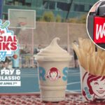 Wendy’s is giving away free Frostys and fries today in honor of March Madness ‘dunk’ day