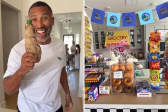 Exclusive | Influencer goes viral for bodega-themed birthday party, complete with bacon, egg & cheeses & cat