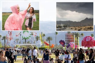 Wicked weather threatens Coachella music fest as tens of thousands descend on desert