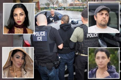 Families of Iran’s elite rounded up by ICE as lavish US lives end