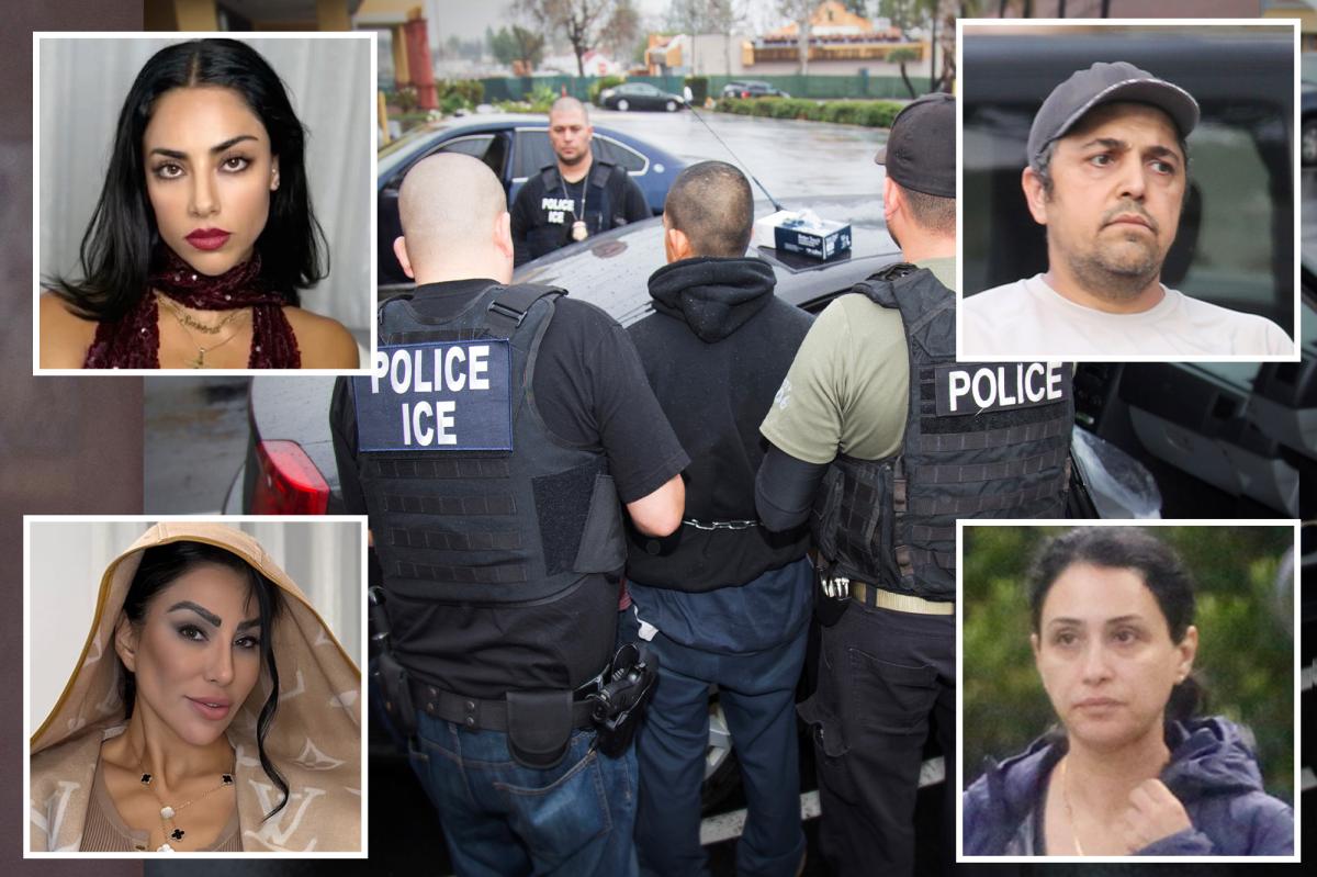 Families of Iran’s elite rounded up by ICE as lavish US lives end