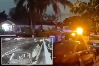 Terrifying video captures drunk driving suspect slam into North Hollywood home after killing 2 pedestrians