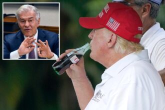 President Trump has a bonkers theory about Diet Coke and cancer, Dr. Oz reveals
