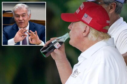 President Trump has a bonkers theory about Diet Coke and cancer, Dr. Oz reveals
