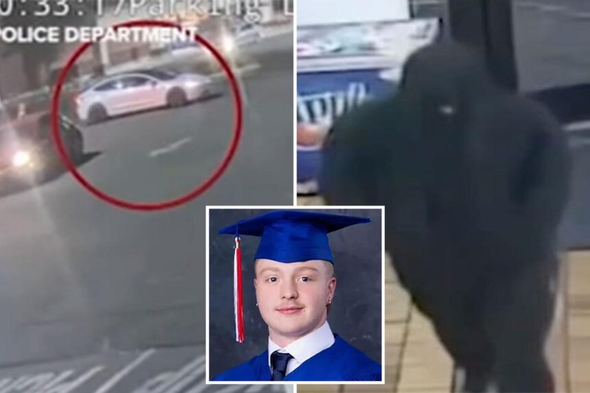 Harrowing surveillance footage released of night Caleb Quick was allegedly slain by teen couple