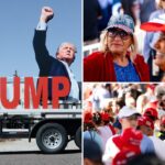 Trump supporters praise president as he headlines Turning Point USA event at megachurch: ‘He is playing 3D chess’