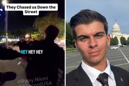 Conservative influencer attacked by gay couple with baby in West Hollywood after asking about parenting choice