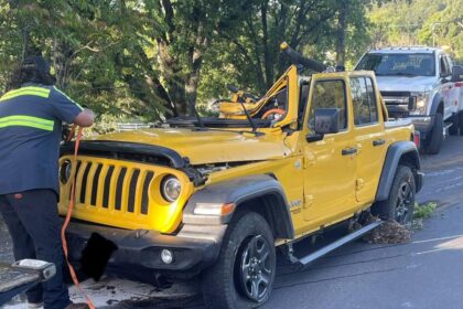 California woman escapes death twice after falling asleep behind the wheel