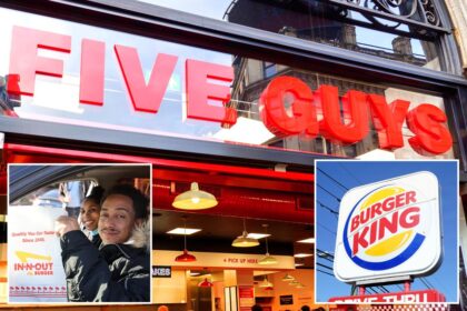 Americans rank their favorite fast-food burgers — see how In-N-Out stacks up