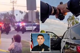 Chilling video reveals moment hero cop is gunned down in broad daylight
