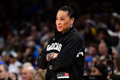 Dawn Staley gives classy answer after Geno Auriemma question following national title loss: ‘It’s UCLA’s day’