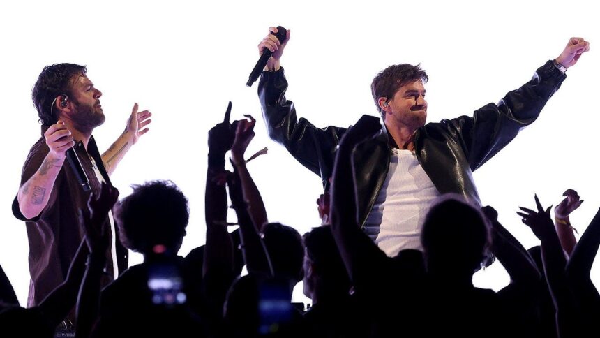 The Chainsmokers’ Final Four concert draws backlash from fans: ‘Who asked for this?’