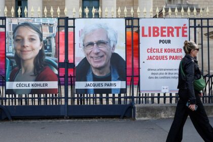 Iran releases 2 French citizens after ‘three and a half years of detention,’ Macron says