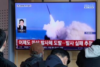 North Korea fires missiles toward sea after ridiculing South’s hopes for better ties