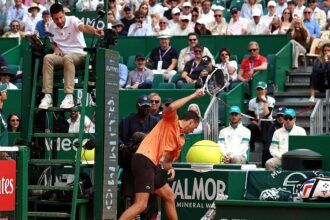 Daniil Medvedev destroys racket in stunning meltdown after wildcard hands him historic double bagel loss