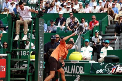Daniil Medvedev destroys racket in stunning meltdown after wildcard hands him historic double bagel loss