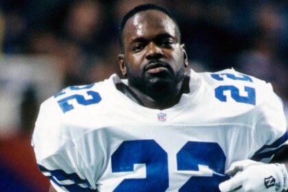 Emmitt Smith gives advice to NFL hopeful son who once admitted to feeling pressure of living up to family name