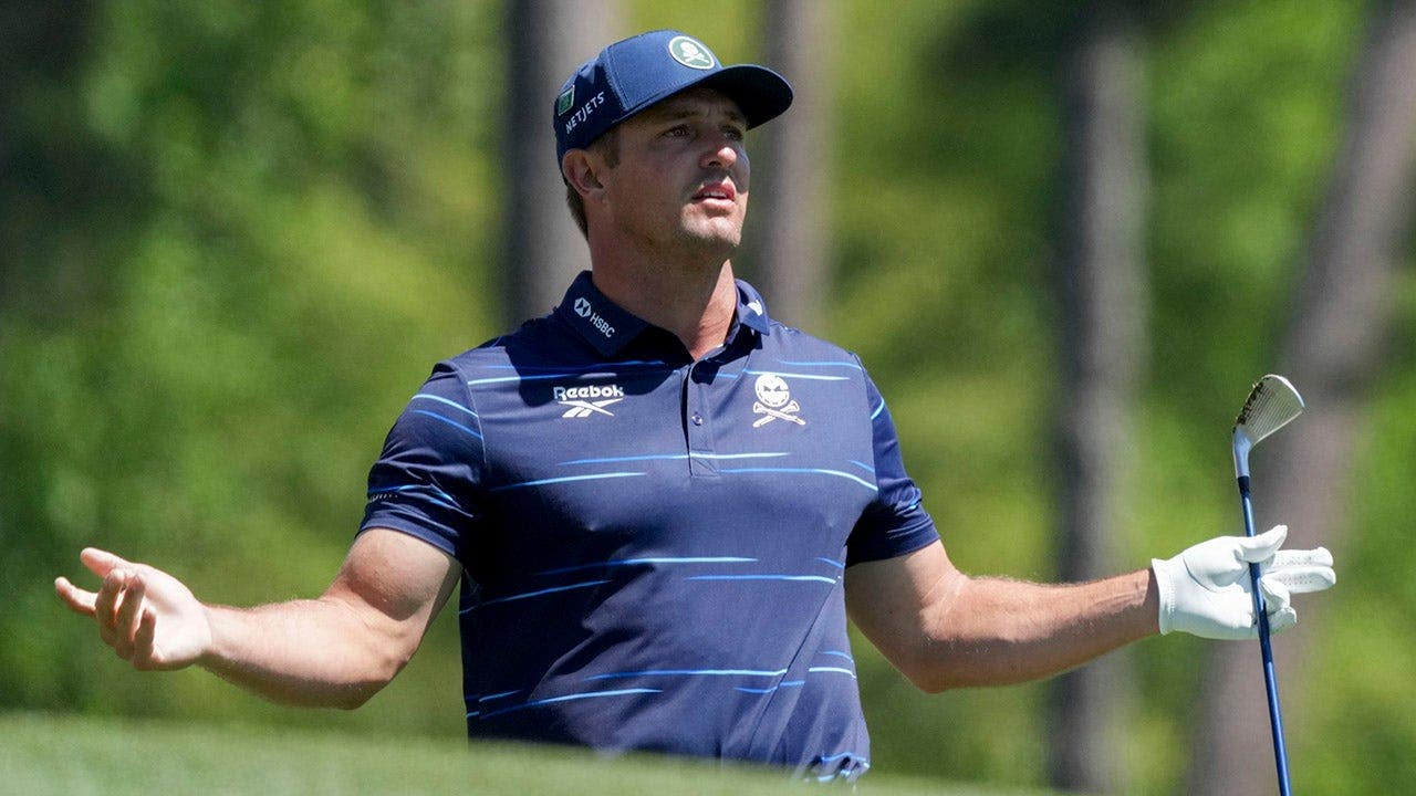 Bryson DeChambeau not pleased with 3D-printed club question after eventful day at Augusta National