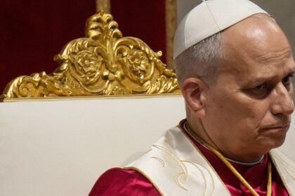 Pope Leo calls out ‘delusion of omnipotence’ fueling Iran war in vigil for peace at St. Peter’s Basilica