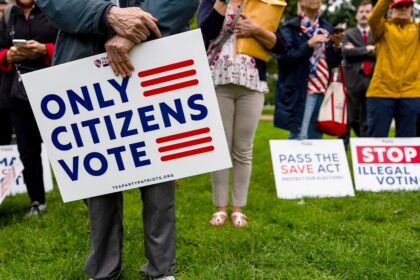 Conservative group launches M ad blitz pressuring Senate on voter ID as GOP eyes SAVE America Act push