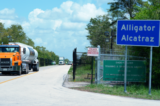 Guards at ‘Alligator Alcatraz’ beat, pepper-sprayed detainees, lawyer says
