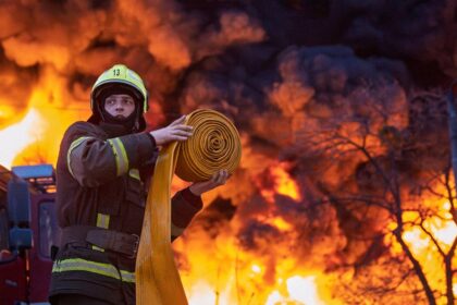 Russian missiles and drones bombard Ukraine in hourslong attack, killing at least 16